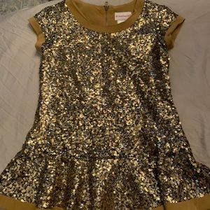 American girl sequence dress size 7/8 barely worn